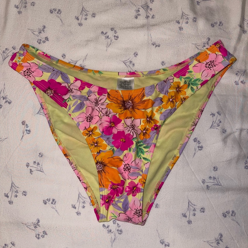 Floral Bikini Bottom